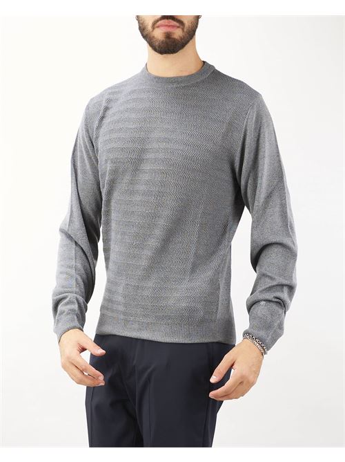 Wool jacquard sweater Manuel Ritz MANUEL RITZ | Sweater | 3732M53524385897